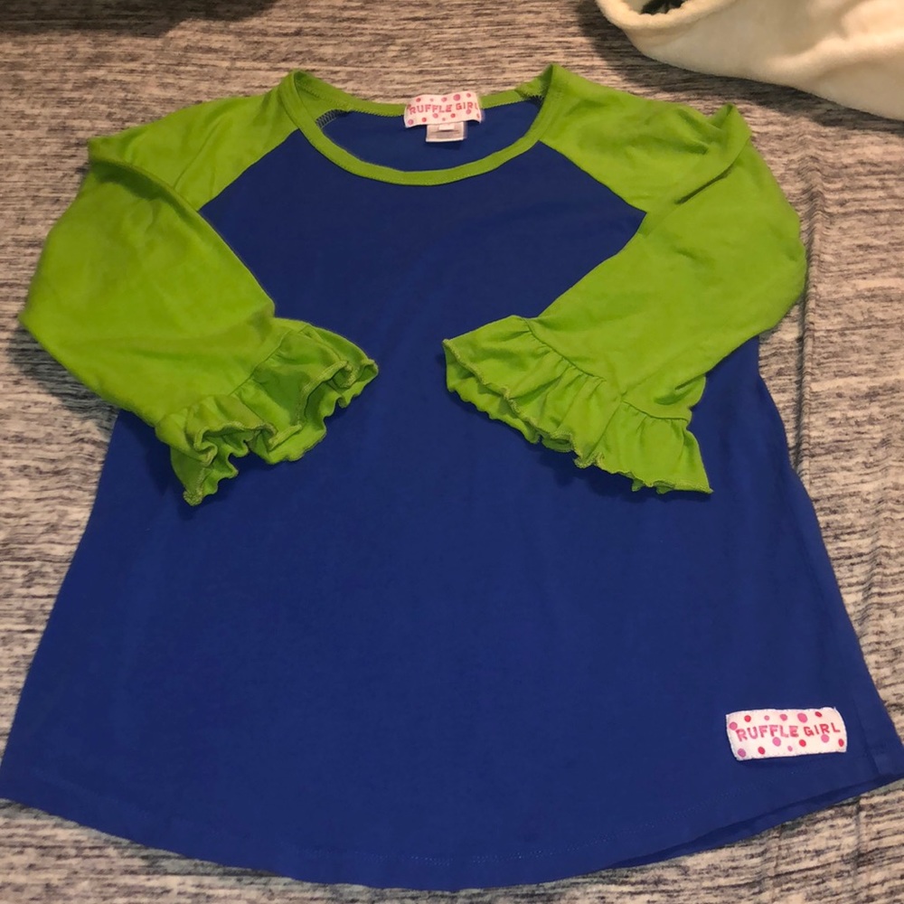🤩🤩 RUFFLE GIRL GIRLS TOP 🤩🤩